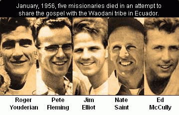 Jim Elliot și prietenii lui misionari