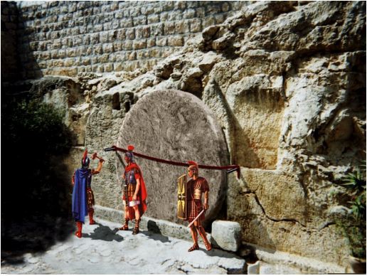 Garda romană la mormântul lui Isus